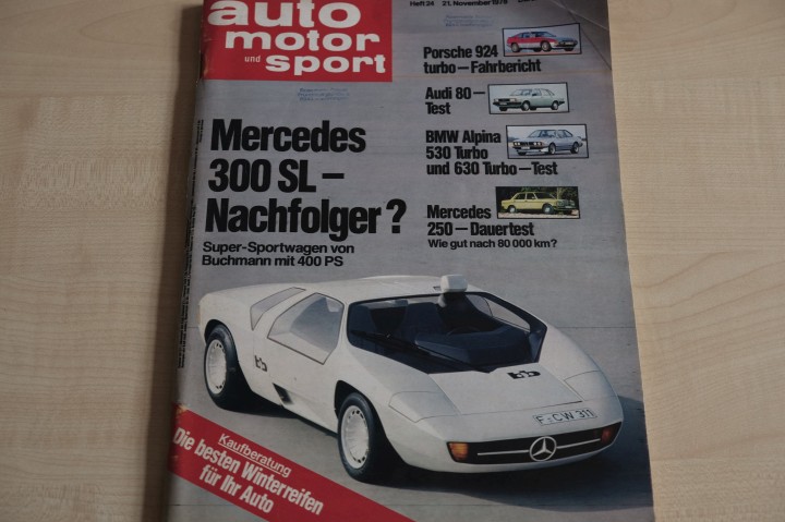 Deckblatt Auto Motor und Sport (24/1978)